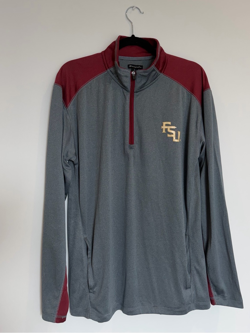 FSU seminoles quarter zip champion large